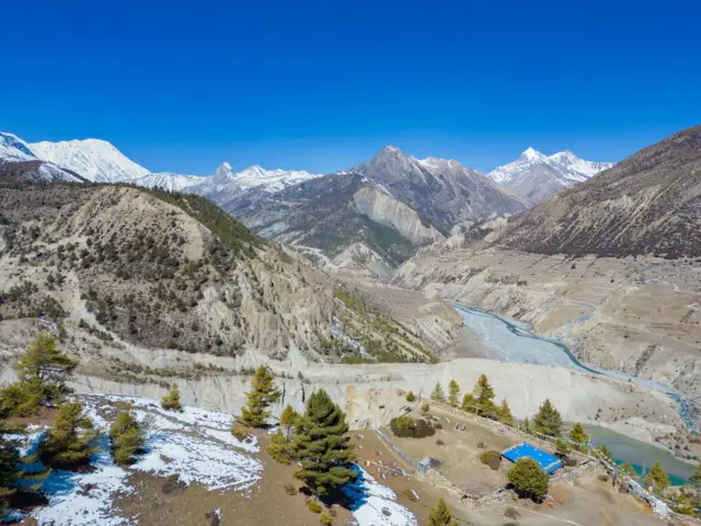 Nepal Motobiking ride photo, Manang Valley