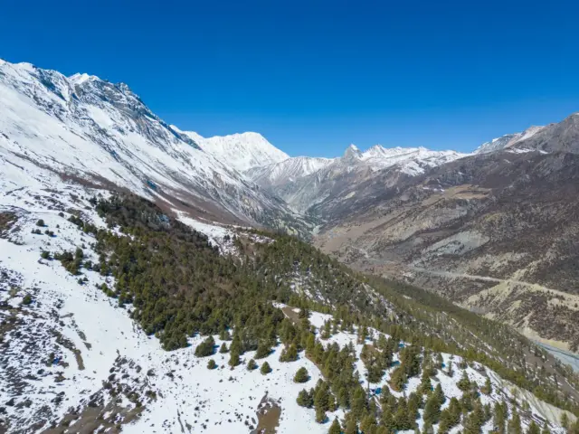 Nepal Motobiking ride photo, Manang Valley