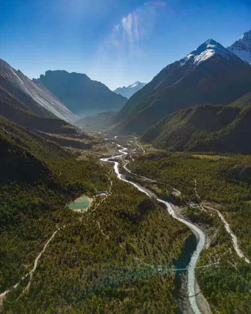 Nepal Motobiking ride photo, Manang Valley