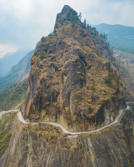 Nepal Motobiking ride photo, Manang Valley