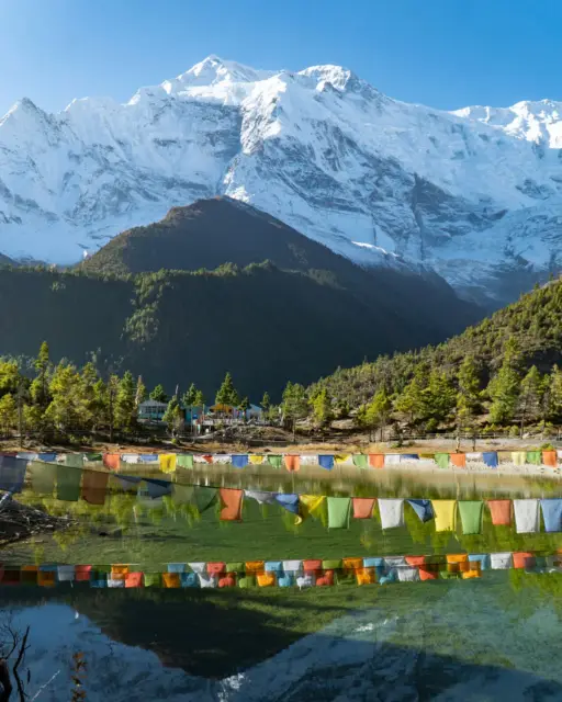 Nepal Motobiking ride photo, Manang Valley