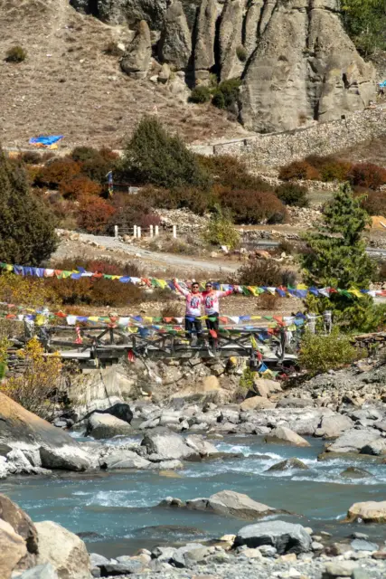 Nepal Motobiking ride photo, Manang Valley