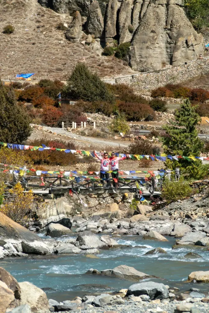 Nepal Motobiking ride photo, Manang Valley