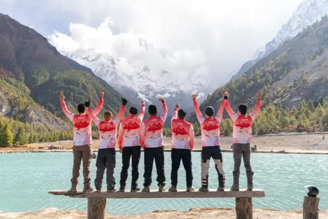 Nepal Motobiking ride photo, Manang Valley