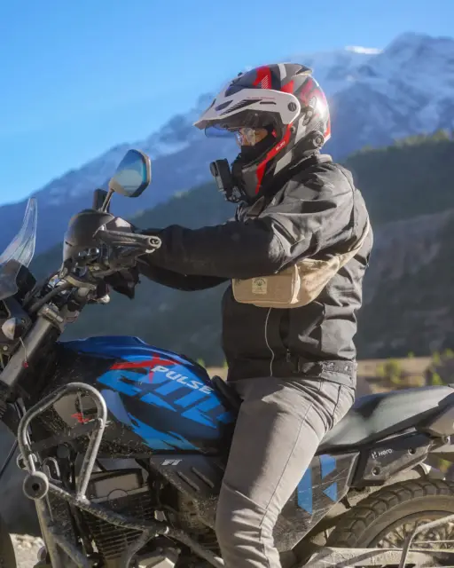 Nepal Motobiking ride photo, Manang Valley