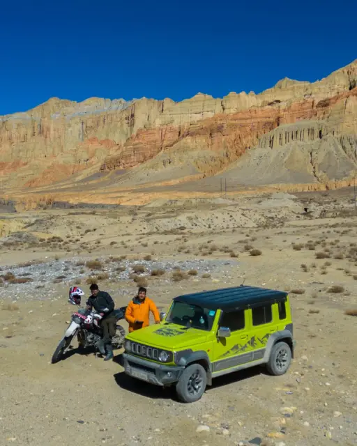 Nepal Motobiking ride photo, Upper Mustang
