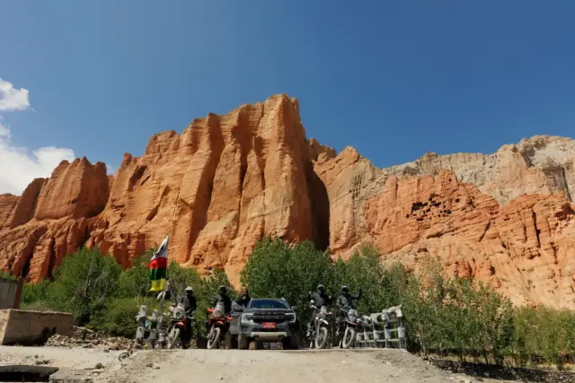 Nepal Motobiking ride photo, Upper Mustang
