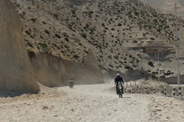 Nepal Motobiking ride photo, Upper Mustang