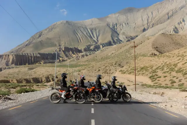 Nepal Motobiking ride photo, Upper Mustang
