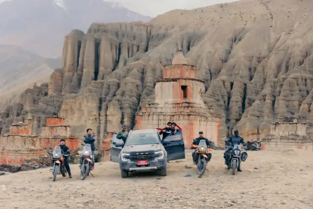 Nepal Motobiking ride photo, Upper Mustang