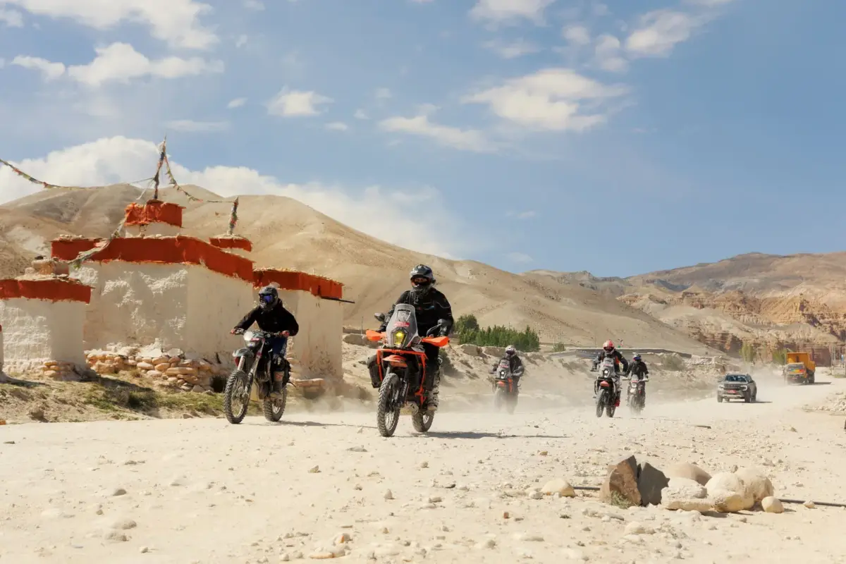 Nepal Motobiking ride photo, Upper Mustang