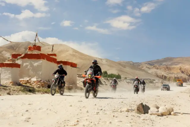 Nepal Motobiking ride photo, Upper Mustang