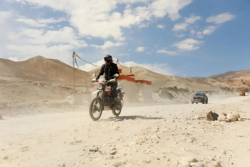 Nepal Motobiking ride photo, Upper Mustang